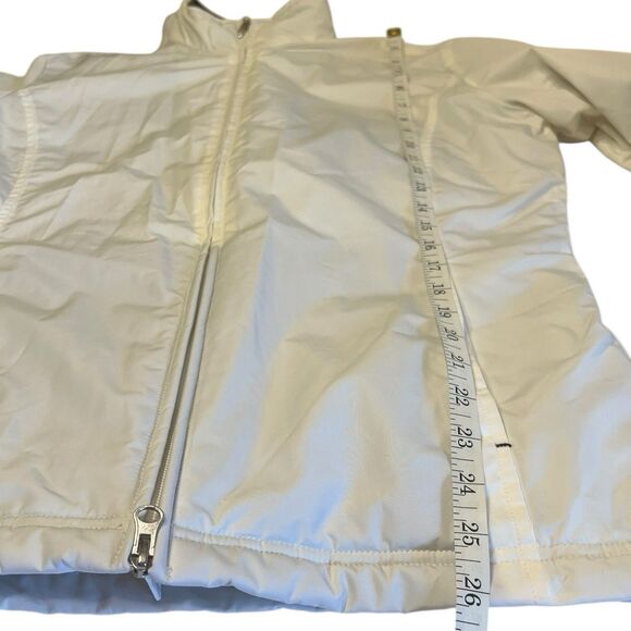 Nike Quilted Shell Jacket Small NWT Rare Vintage Light Cream Clean Girl Fall - Picture 6 of 16